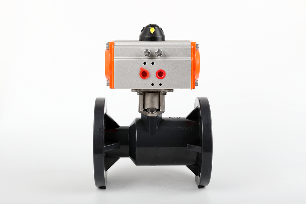 梅河口气动法兰一体球阀